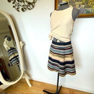COPY - Chloe Oliver striped skirt Anthropologie